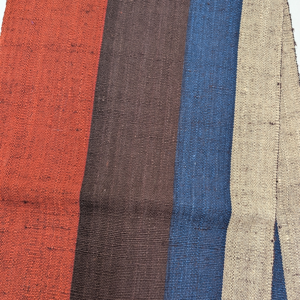 Multicolor Striped Fabric